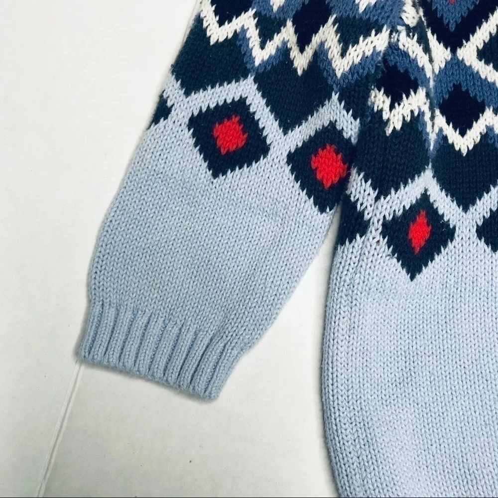 OLD Navy Toddler Girl Fair Isle Christmas Sweater